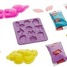 Crafy S03002090 4x500 gr 11 Parça Sihirli Unicorn Oyun Hamur Seti
