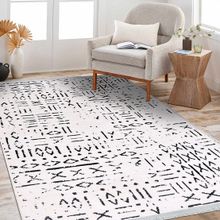 Crea 8018 Vanilya Beyaz 80x300 cm Kilim