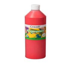 Creall 07042 Kırmızı 750 ml Parmak Boyası