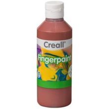 Creall HV07106 Kahverengi 250 ml Parmak Boyası
