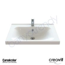 Creavit Eksen 65 cm Etajerli Lavabo