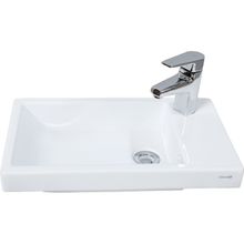 Creavit Elmas 30x50 cm Beyaz Tezgah Üstü Lavabo