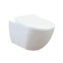 Creavit Free Rim-Off Kanalsız Asma Klozet +Yavaş Kapanan PP Kapak