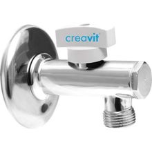 Creavit FTC406 1/2-3/4 Krom Filtreli Çamaşır Musluğu