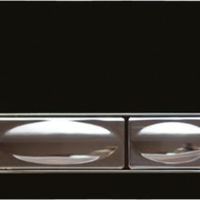 Creavit GP4002.00 Design Siyah Cam Kumanda Paneli