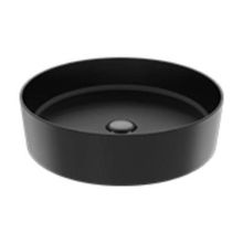 Creavit LP146S Loop 45 cm Mat Siyah Yuvarlak Çanak Lavabo