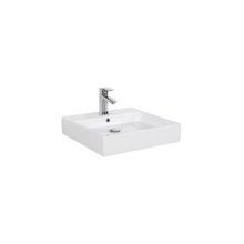 Creavit Next 50x50 cm Düz Kare Setüstü Lavabo