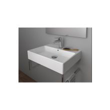 Creavit Next Tezgah Üstü 40x50 cm Kare Lavabo