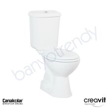 Creavit Pitta Alttan Çıkışlı Klozet Seti