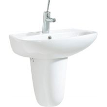 Creavit SD055 55 cm Sedef Yarım Ayak Lavabo