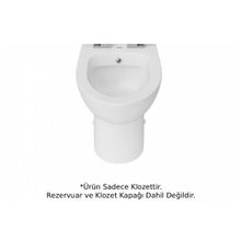 Creavit SD318 Sedef Duvara Dayalı Beyaz 60 cm Klozet ve Rezervuar