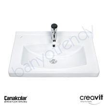 Creavit Sera 65 cm Etajerli Lavabo