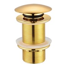 Creavit SF030G 76 mm Altın Taşmasız Otomatik Pop Up Sifon Başlığı