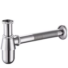 Creavit SF165 33 cm Lavabo Sifonu Metal Körüklü Gider Borusu