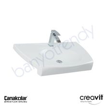 Creavit Slam 80 cm Tezgah Üstü Lavabo
