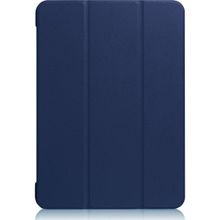 CresCent A1416 A1430 A1403 Apple iPad LeatherSoft Smart Case Deri Mavi Tablet Kılıfı