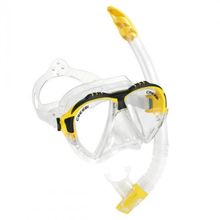 Cressi Matrix Clear Sarı Maske Gamma Şnorkel Seti
