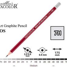 Cretacolor Fine Art Graphite Seri 160 Dereceli 7H Kurşun Kalem