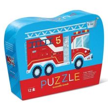 Crocodile Creek Mini 12 Parça İtfaiye Puzzle