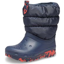 Crocs 207684 Classic Neo Puff Boot T Lacivert Çocuk Bot
