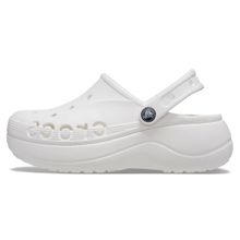 Crocs Baya Platform Clog 208186-100 Beyaz Kadın Terlik