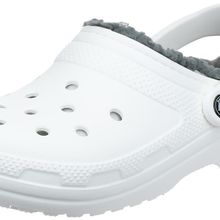 Crocs Classic Lined Clog Gri Kadın Terlik