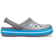 Crocs Crocband Clog 11016-07W Antrasit/Okyanus Gri Mavi Unisex Terlik