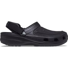 Crocs Yukon Vista II LiteRide Clog 207689-0DD Siyah Gri Erkek Terlik