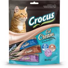 Crocus 30x15 gr Çoklu Somon Karides Yengeç Kedi Ödülü