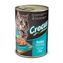 Crocus Balıklı Yetişkin 12x400 gr Kedi Maması