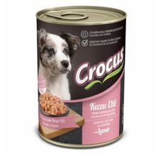 Crocus Kuzu Etli Yavru Köpek 400gr Yaş Mama