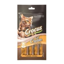 Crocus Tavuklu 15 GR 4 Adet Sıvı Kedi Ödül Maması