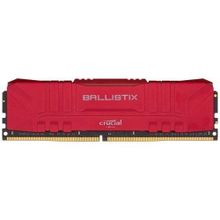 Crucial 8GB BL8G32C16U4RL Ballistix Kırmızı DDR4 3200MHz CL16 1.35V RGB PC Ram Bellek
