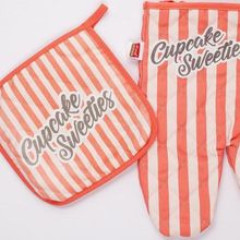 Crystal Cupcakes Mutfak Eldiveni ve Tutkaç Set