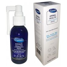 Crystalin 100 ml Animal Health Kedi ve Köpekler İçin Göz Kulak ve Ağız Bakım Solüsyonu