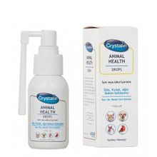 Crystalin 100 ml Kedi Köpek İçin Göz Kulak ve Ağız Bakım Solüsyonu