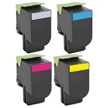 CS310-CS410-CS510-70C8HC0 Mavi Lexmark Muadil Toner