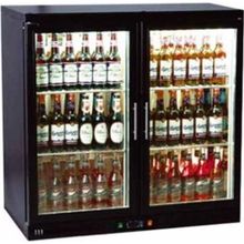 CSA Karacasan 210 lt Çift Kapılı Set Üstü Bar Arkası Şişe Soğutucu Buzdolabı