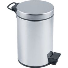 CSK 12 L Krom 430 Paslanmaz Pedallı Çöp Kovası