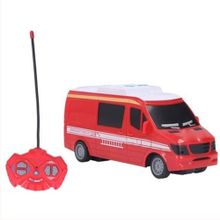 Ctoy 1:32 Kumandalı Işıklı Kırmızı İtfaiye Minübüsü
