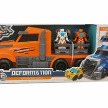 Ctoy Oyuncak Taşıyıcı Tır ve Robota Dönüşebilen Mini Araçlar L017-7 (Karışık Model 1 Adet)