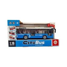 Ctoys A1119-13 Mavi Ses ve Işıklı Oyuncak Şehir Otobüsü