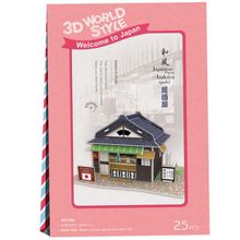 Cubic Fun 3D Japon İzakaya 25 Parça Puzzle