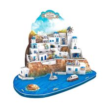 Cubic Fun 3D Santorini Island 129 Parça Puzzle