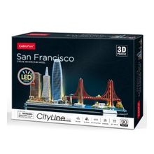 Cubic Fun San Francisco 3d 90 Parça Led Işıklı Puzzle