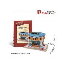 Cubicfun W3111H Türk Seramik Mağazası 25 Parça 3D Puzzle