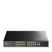 Cudy FS1018PS1 16 Port 10/100 1-SFP 200 W Full PoE Yönetilemez Switch