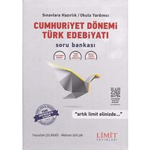 Cumhuriyet Dönemi Türk Edebiyatı Soru Bankası Limit Yayınları