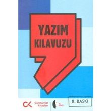 Cumhuriyet Kitapları Yazım Kılavuzu