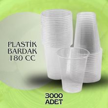 Cup Plastik(Pet) Bardak 3000 Adet